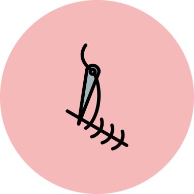 web tasarımı için özet iğne vektör çizimi sembolü