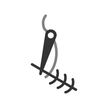 web tasarımı için özet iğne vektör çizimi sembolü