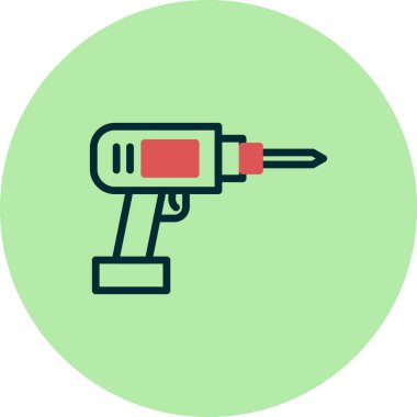 Sondaj düğmesi simgesi, vektör illüstrasyonu