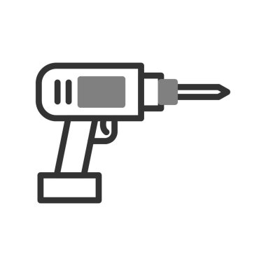 Sondaj düğmesi simgesi, vektör illüstrasyonu