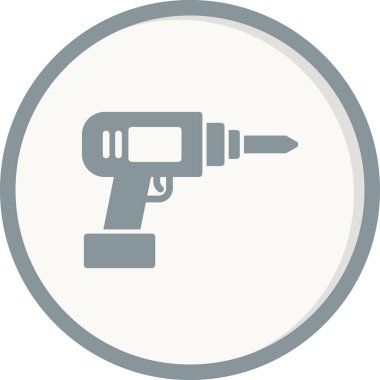 Sondaj düğmesi simgesi, vektör illüstrasyonu