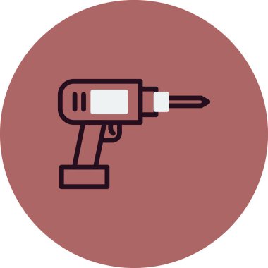 Sondaj düğmesi simgesi, vektör illüstrasyonu