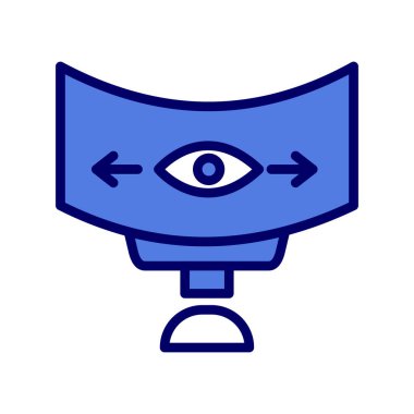 Panoramik görünüm vektör simgesi 