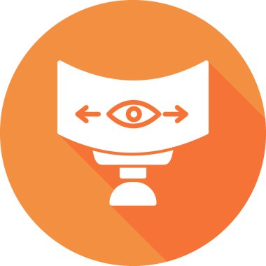 Panoramik görünüm vektör simgesi 