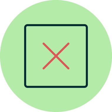 Modern vektör simgesini kaldır 