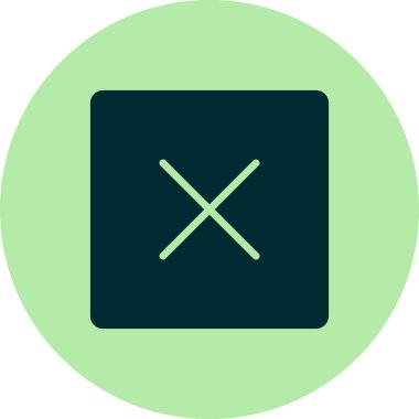 Modern vektör simgesini kaldır 