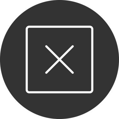 Modern vektör simgesini kaldır 