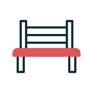 bank ikonu vektör illüstrasyonu