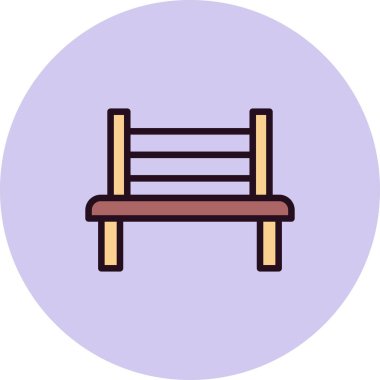 bank ikonu vektör illüstrasyonu