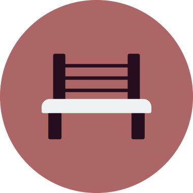 bank ikonu vektör illüstrasyonu