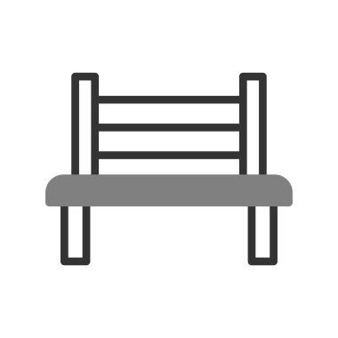 bank ikonu vektör illüstrasyonu