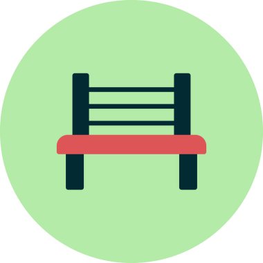 bank ikonu vektör illüstrasyonu