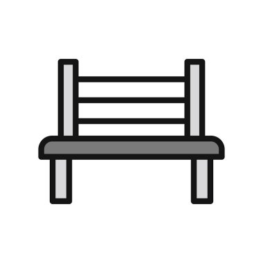 bank ikonu vektör illüstrasyonu