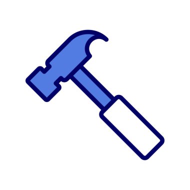 araç simgesini çekiç, illüstrasyon vektör