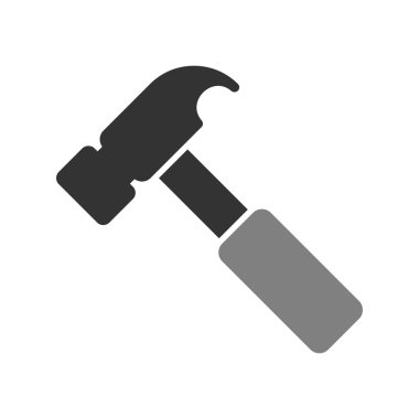 araç simgesini çekiç, illüstrasyon vektör