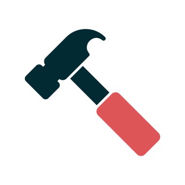 araç simgesini çekiç, illüstrasyon vektör