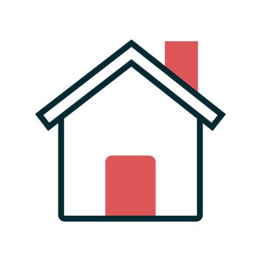 Binaların, evlerin, evlerin vektör çizimi 