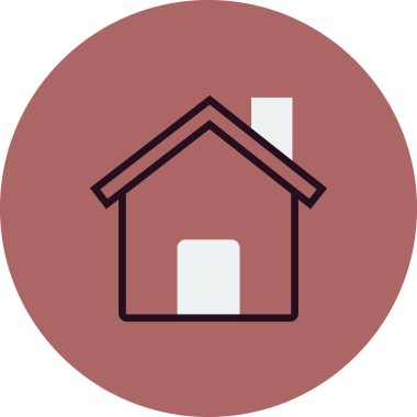 Binaların, evlerin, evlerin vektör çizimi 