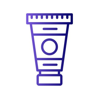 boya tüpü simgesi, vektör illüstrasyonu