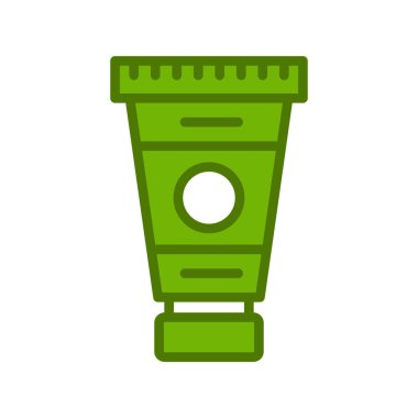 boya tüpü simgesi, vektör illüstrasyonu