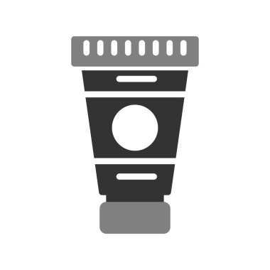 boya tüpü simgesi, vektör illüstrasyonu