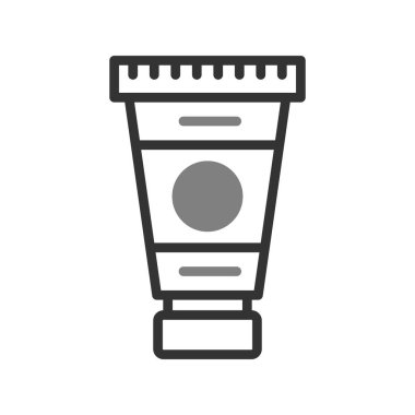 boya tüpü simgesi, vektör illüstrasyonu