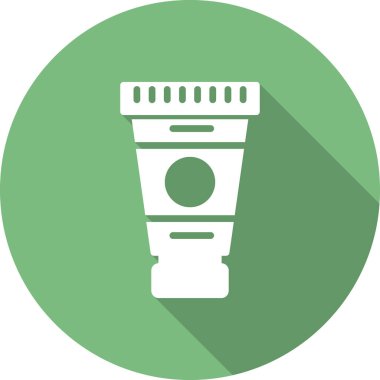 boya tüpü simgesi, vektör illüstrasyonu