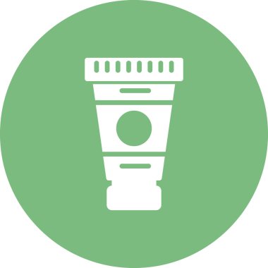 boya tüpü simgesi, vektör illüstrasyonu