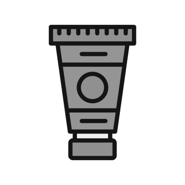 boya tüpü simgesi, vektör illüstrasyonu