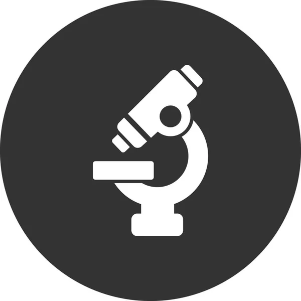 顕微鏡のアイコンベクトル図 — ストックベクタ