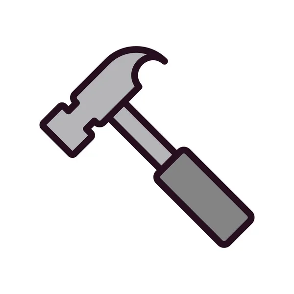 铁锤工具图标 矢量图 — 图库矢量图片