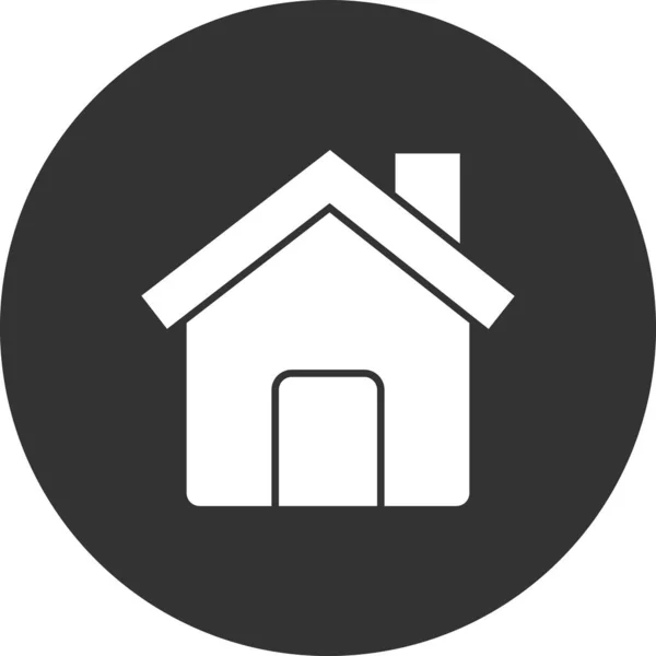 Vector Illustration Building Home House — ストックベクタ