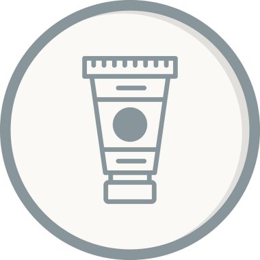 boya tüpü simgesi, vektör illüstrasyonu