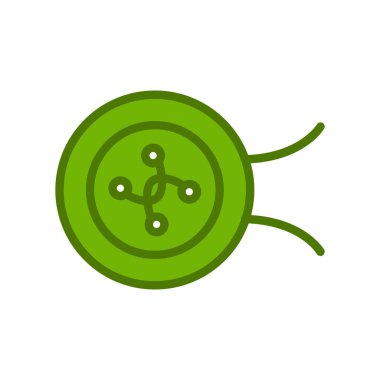 Needlework simgesinin vektör illüstrasyonu