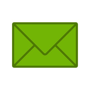 posta simgesi, vektör illüstrasyonu