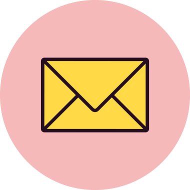 posta simgesi, vektör illüstrasyonu