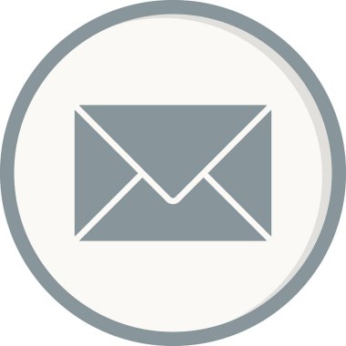 posta simgesi, vektör illüstrasyonu