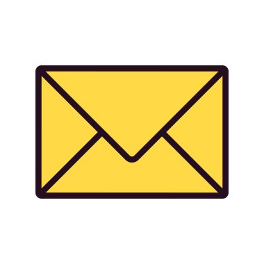 posta simgesi, vektör illüstrasyonu