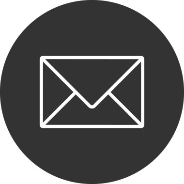 posta simgesi, vektör illüstrasyonu