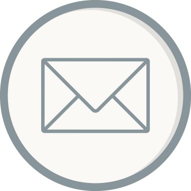 posta simgesi, vektör illüstrasyonu