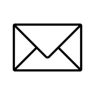 posta simgesi, vektör illüstrasyonu