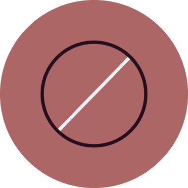 blok işareti, doğrusal vektör çizimi