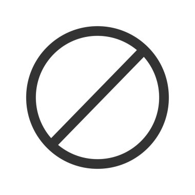 blok işareti, doğrusal vektör çizimi