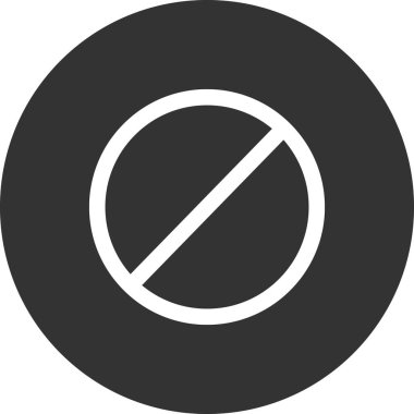 blok işareti, doğrusal vektör çizimi