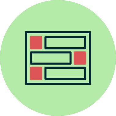 seo modern simgesinin vektör illüstrasyonu