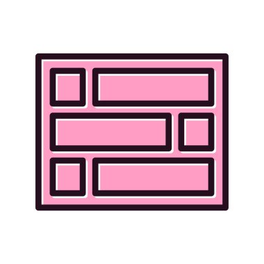 seo modern simgesinin vektör illüstrasyonu