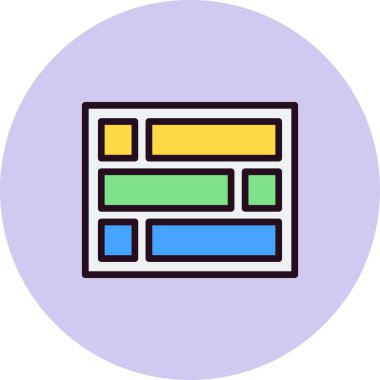 seo modern simgesinin vektör illüstrasyonu