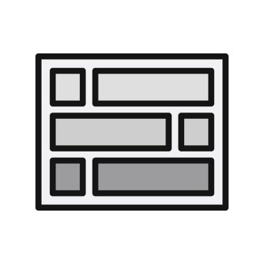 seo modern simgesinin vektör illüstrasyonu