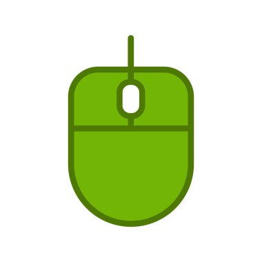 bilgisayar fare simgesi, vektör illüstrasyonu 