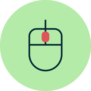 bilgisayar fare simgesi, vektör illüstrasyonu 